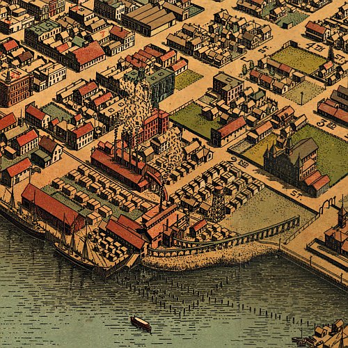 Eureka, California by A C Noe &amp; G R Georgeson, 1902