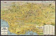 Greater Los Angeles by K M Leuschner, 1932