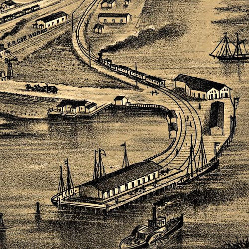 Los Angeles, California by A L Bancroft &amp; Co, 1877