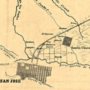 Pacific and Atlantic Rail Road between San Francisco & San Jose, 1851