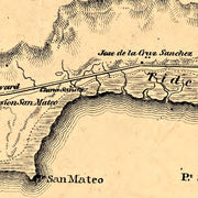 Pacific and Atlantic Rail Road between San Francisco & San Jose, 1851