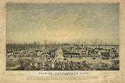 Sacramento City As It Appeared During the Great Inundation In January 1850