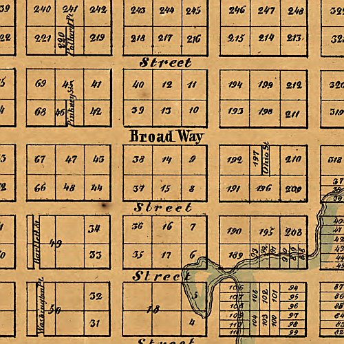 Official map of San Francisco by Alex Zakrzewski, 1849