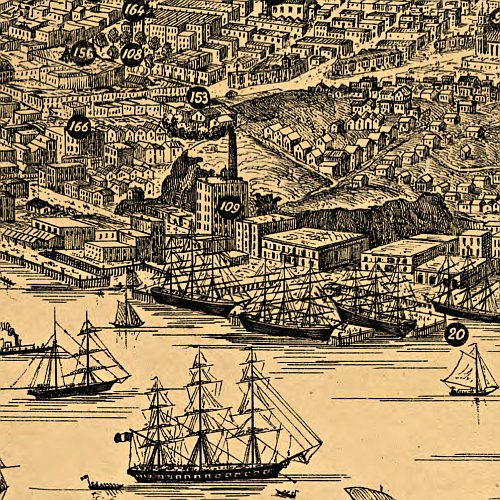 Graphic chart of the city and county of San Francisco, 1875