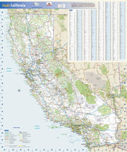 California Wall Map by Globe Turner