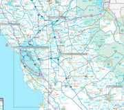 Premium Style Wall Map of California by Market Maps