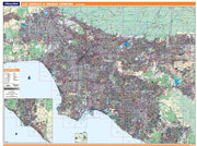 Los Angeles & Orange Counties by Rand McNally