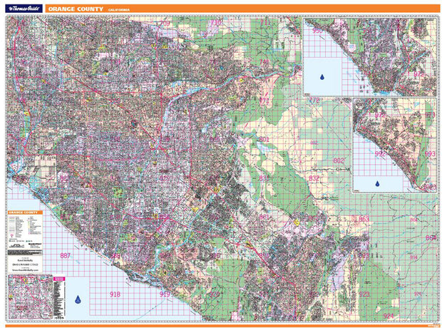 Los Angeles Orange County Map