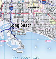 Greater Los Angeles Metro Area with Shaded Relief