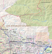 Greater Los Angeles Metro Area with Shaded Relief