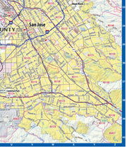 San Francisco Bay Area with Shaded Relief