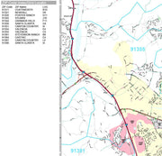 Premium Style Wall Map of Santa Clarita, CA by Market Maps