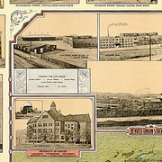 Bird's eye view of Denver Colorado, 1908