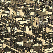 Bird's eye view of Greeley Colorado, 1882