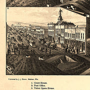 Bird's eye view of Leadville, Colorado, 1882