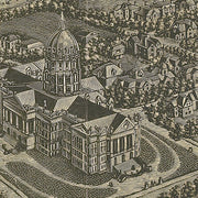 Bird's eye view of Denver, Colorado, 1887