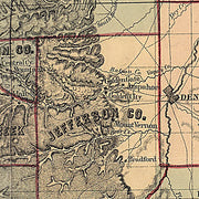 Map of Colorado Territory embracing the Central Gold Region, 1862