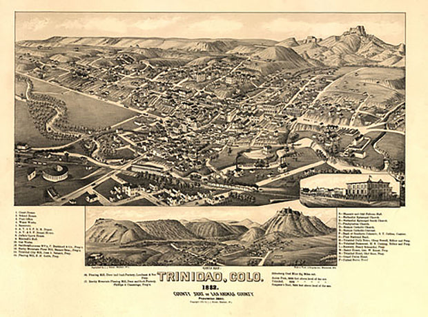 Trinidad, Colorado 1882