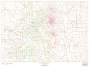 Colorado Zip Code Map by Map Sherpa