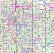 Denver Regional Area by Metro Maps