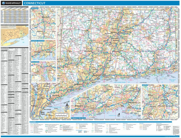 Connecticut by Rand McNally