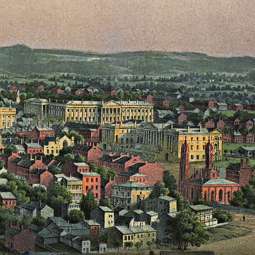 View of Washington by E. Sachse &amp; Co., 1852