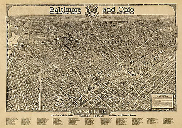 Washington, The Beautiful Capital Of The Nation, 1923