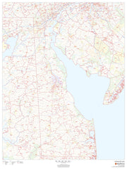 Delaware Zip Code Map by Map Sherpa
