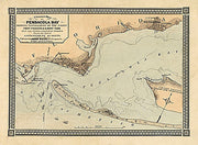 A correct map of Pensacola Bay 1861