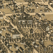 Birds eye view of Jacksonville, Fla. 1876