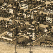 Panoramic-view of Lake City, Fla., 1885