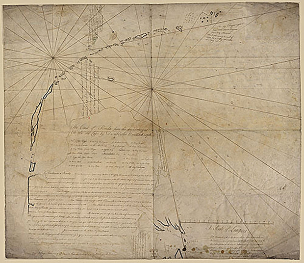 The coast of Florida from the Dry Tortugas to the old Cape, 1756