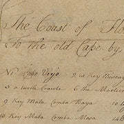 The coast of Florida from the Dry Tortugas to the old Cape, 1756