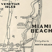 Map of the city of Miami and environs showing the greater Miami development and the estimated expansion for 1935