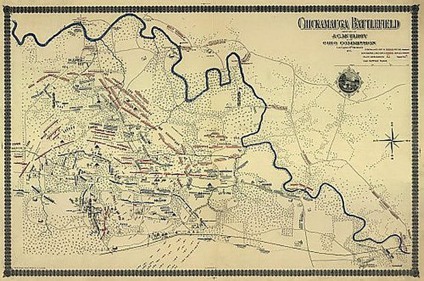 Chickamauga battlefield, Sept 19-20, 1863