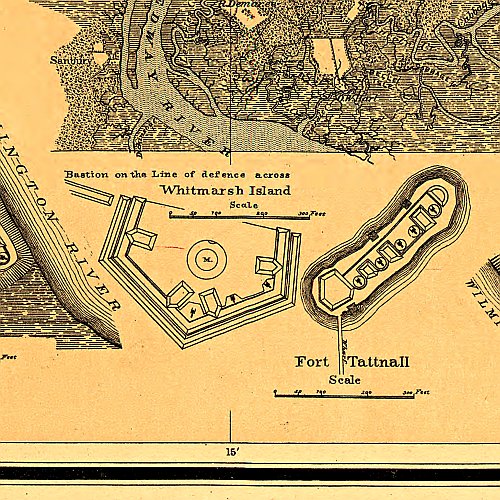 Map illustrating the defence of Savannah, Ga. and the operations resulting in its capture by the army commanded by Maj. Genl. W. T. Sherman, Dec. 21st 1864