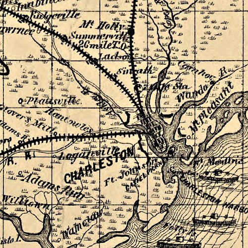 Genl. Sherman's Campaign War Map, 1864