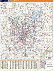 Atlanta & Vicinity by Rand McNally