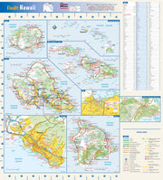 Hawaii Wall Map by Globe Turner