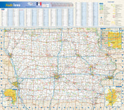 Iowa Wall Map by Globe Turner