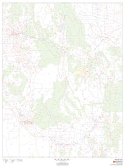 Idaho Zip Code Map