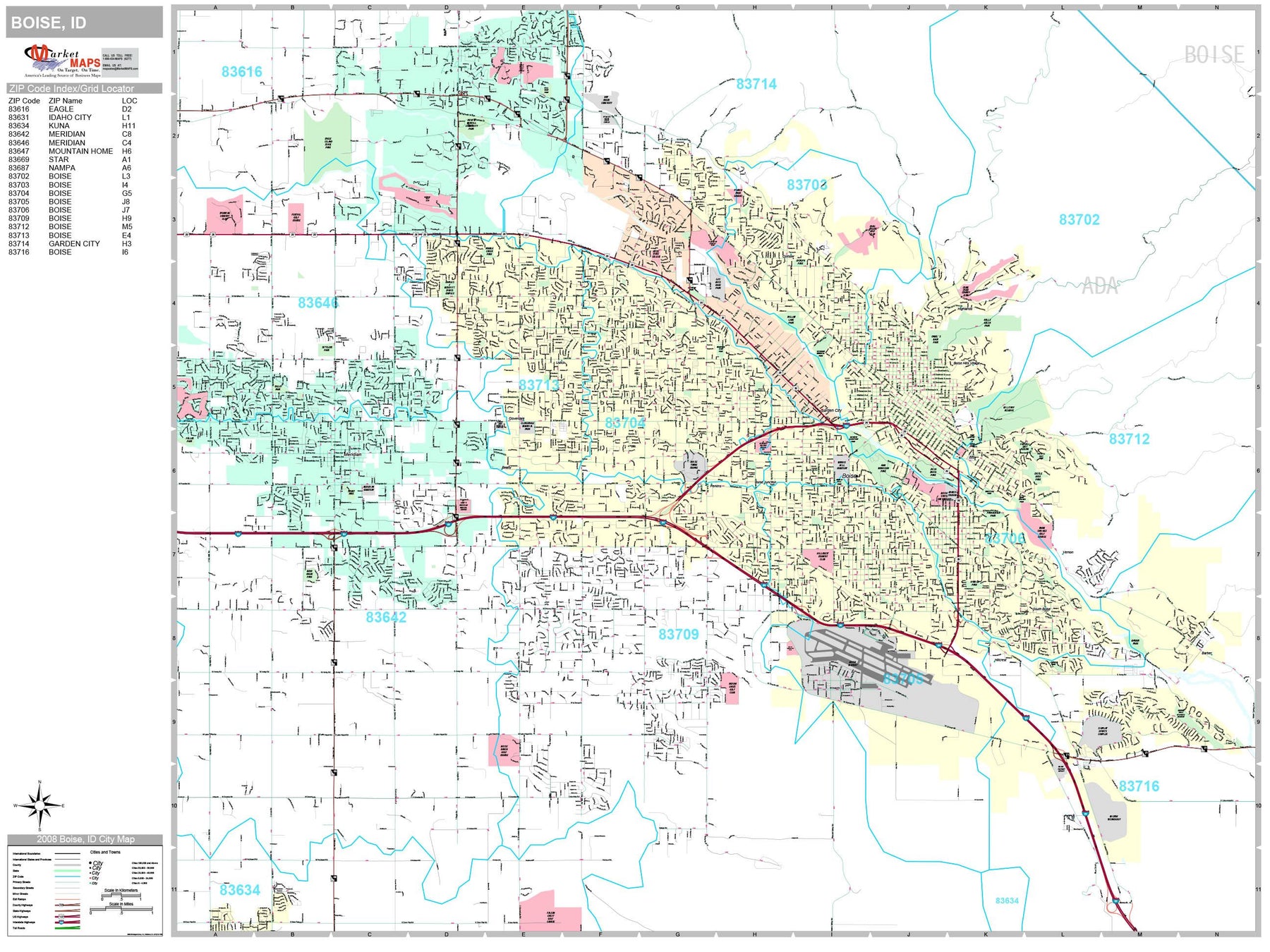 Boise Map