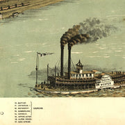 Alton, Illinois by A. Ruger, 1867