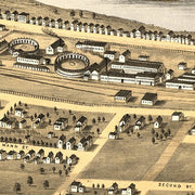 Aurora, Illinois by A. Ruger, 1867