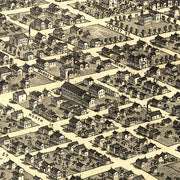 Bloomington, Illinois by A. Ruger, 1867
