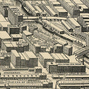 Chicago, Central Business Section by Arno B. Reincke, 1916