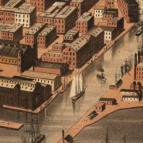 The City of Chicago as it was before the great conflagration of October 8th, 9th, &amp; 10th, 1871