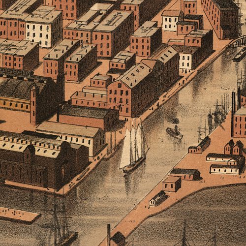 The City of Chicago as it was before the great conflagration of October 8th, 9th, & 10th, 1871