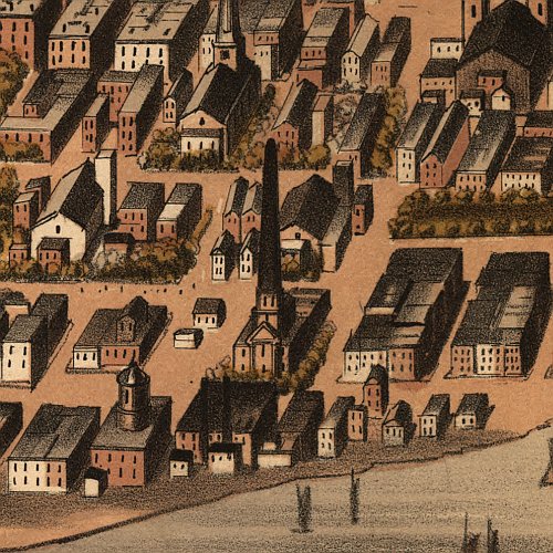 The City of Chicago as it was before the great conflagration of October 8th, 9th, &amp; 10th, 1871