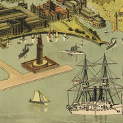 Grand View of Chicago, 1893
